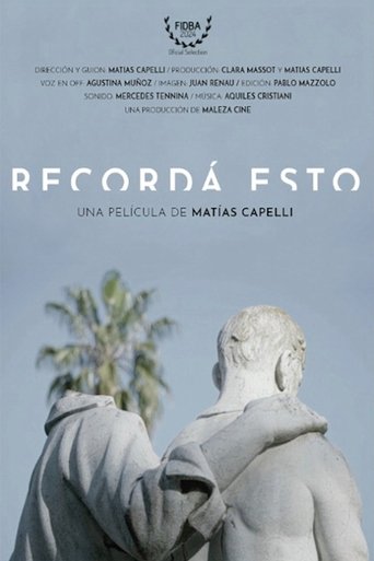Recordá esto poster