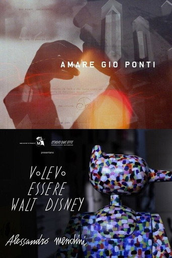 I Wanted to be Walt Disney poster