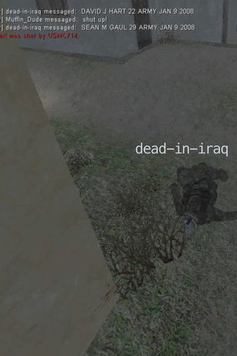 dead in iraq poster