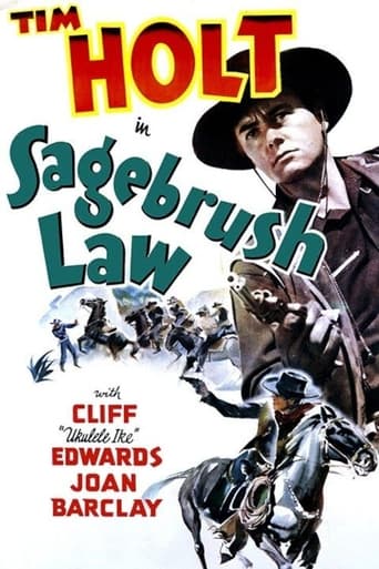 Poster för Sagebrush Law