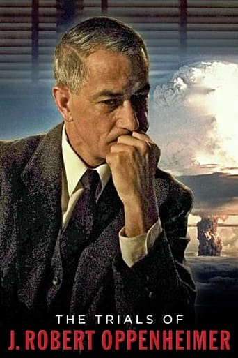 Poster of The Trials of J. Robert Oppenheimer