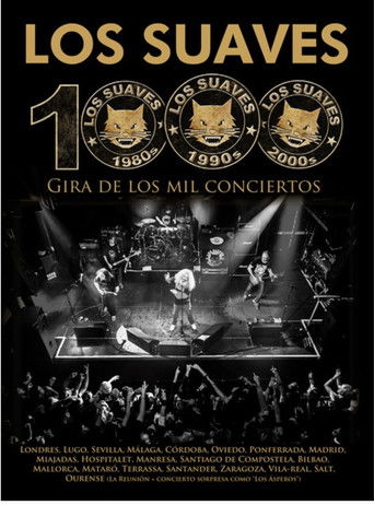 Los Suaves ‎- Gira de Los 1000 Conciertos poster