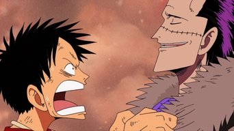 Cena de Batalha sem compaixão! Luffy vs Crocodile.