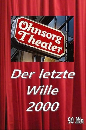 Poster of Ohnsorg Theater - Der letzte Wille