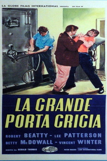 La grande porta grigia