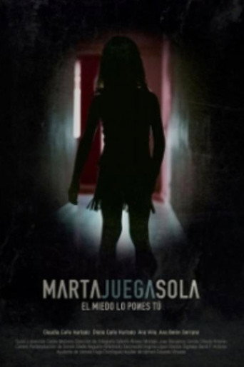 Marta juega sola poster