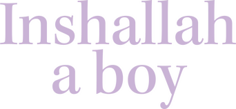Inshallah a Boy logo
