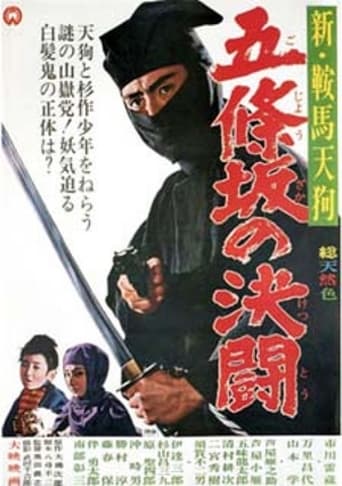 Poster of 新 鞍馬天狗 五條坂の決闘