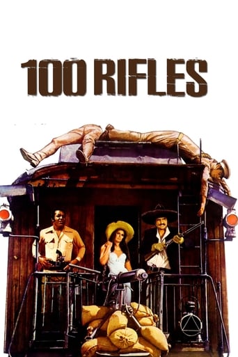 Movie poster: 100 Rifles (1969) ศึกเม็กซิกัน