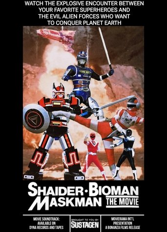 Shaider - Bioman - Maskman: The Movie Shaider - Bioman - Maskman: The Movie