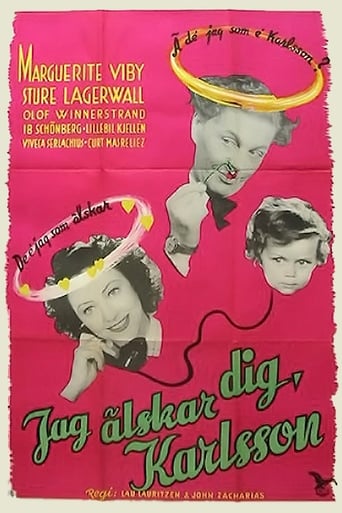 Poster of Jag älskar dig, Karlsson!