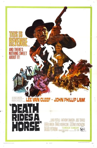 Movie poster: Death Rides a Horse (1967) เสือเฒ่า สิงห์หนุ่ม