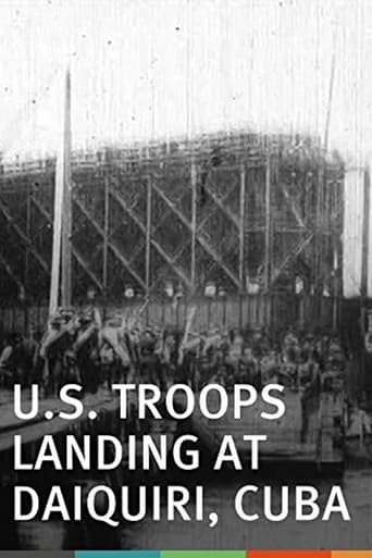Poster för U.S. Troops Landing at Daiquiri, Cuba