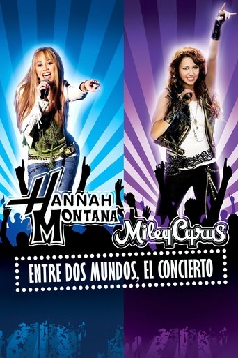 Poster of Hannah Montana & Miley Cyrus - Entre dos mundos - El Concierto