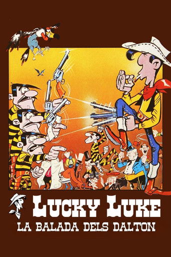 Cartell de Lucky Luke: La balada dels Dalton