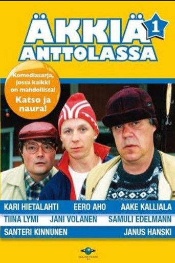 Äkkiä anttolassa poster