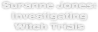Suranne Jones: Investigating Witch Trials logo