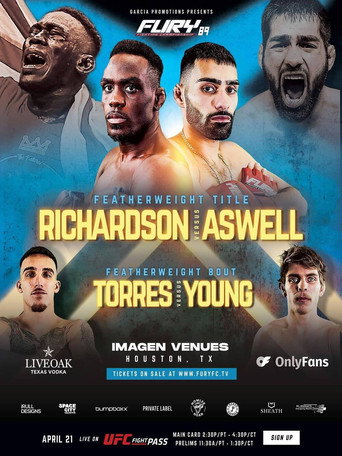 Fury FC 89: Richardson vs. Aswell poster