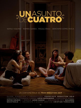 Cartell de Un asunto de cuatro