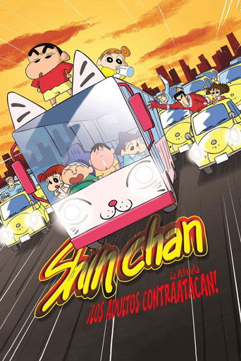 Shin Chan: Los adultos contraatacan poster