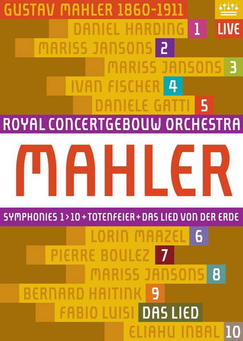 Gustav Mahler - Symphonies 1-10 - RCO Live (2009-2011) poster