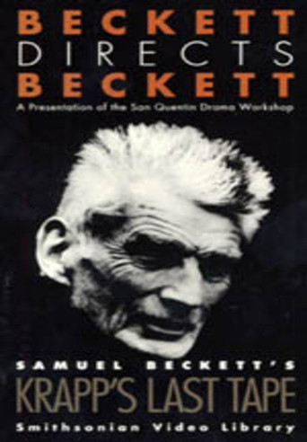 Beckett Directs Beckett: Krapp's Last Tape by Samuel Beckett (1988)