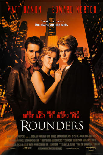 Movie poster: Rounders (1998) เซียนแท้ ต้องไม่แพ้ใจ