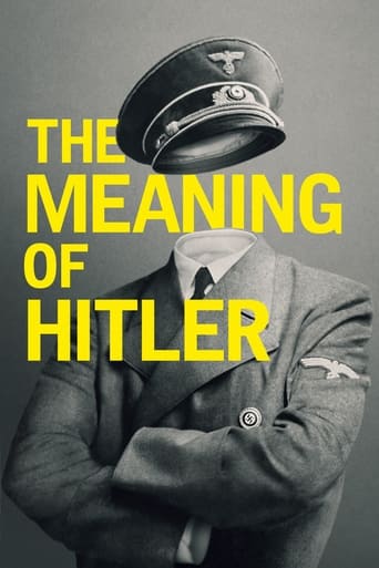 Poster för The Meaning of Hitler