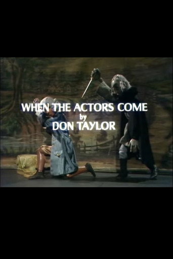 When the Actors Come afişi