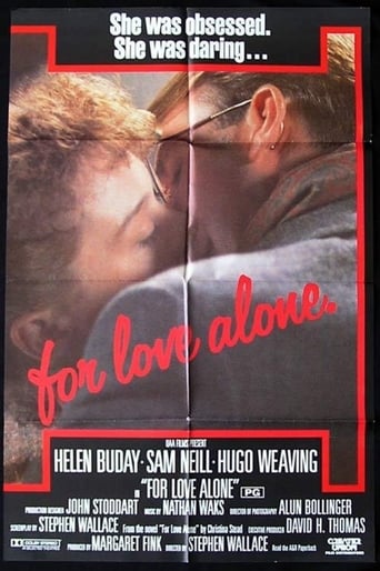 Poster för For Love Alone