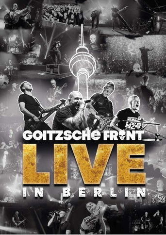 Goitzsche Front ‎– Live In Berlin poster