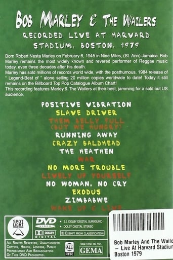 Bob Marley & The Wailers - Live At Harvard Stadium, Boston, 1979 en streaming 