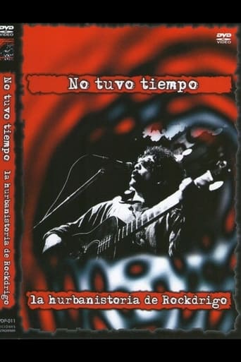 Poster of No tuvo tiempo, la hurbanistoria de Rockdrigo