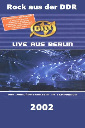 City - Live aus Berlin poster