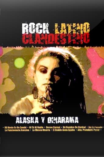 Alaska Y Dinarama ‎- Rock Latino Clandestino poster