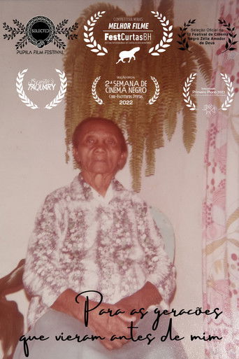 Para as Gerações que Vieram Antes de Mim poster