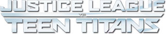 Justice League vs. Teen Titans logo