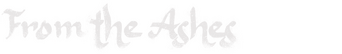 From the Ashes logo