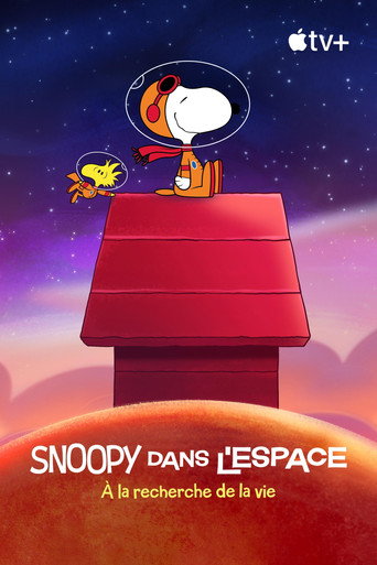 Snoopy dans l’espace : À la recherche de la vie — affiche alternative