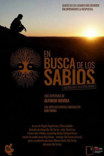 Poster film En busca de los sabios aborígenes australianos