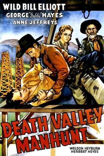 Poster of Death Valley Manhunt