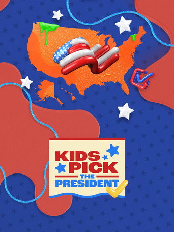 Pôster oficial do dorama Kids Pick the President em português