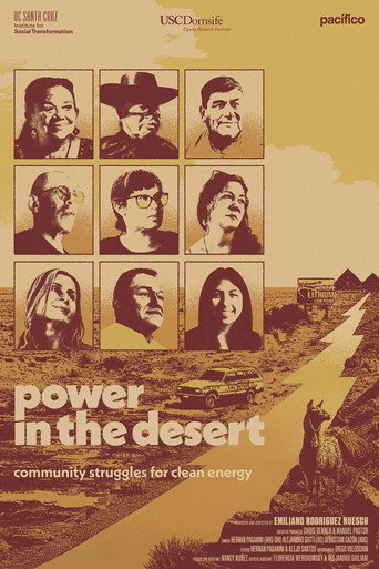 Power in the Desert poster
