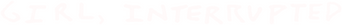 Girl, Interrupted logo