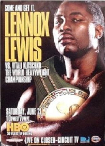 Poster for Lennox Lewis vs. Vitali Klitschko