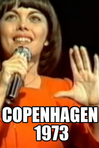Mireille Mathieu - Copenhagen 1973 poster