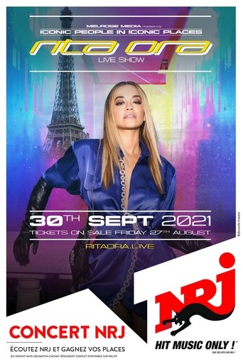 Rita Ora en concert à la Tour Eiffel