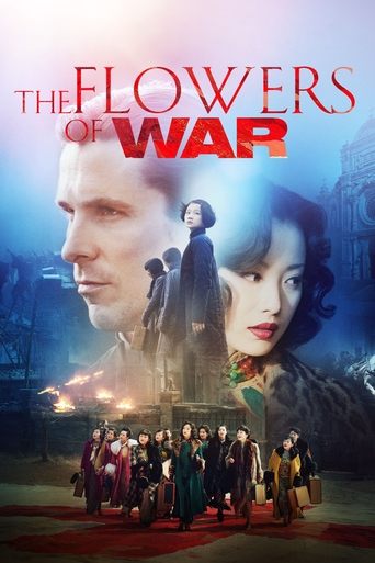 Movie poster: The Flowers of War (2011) สงครามนานกิง สิ้นแผ่นดินไม่สิ้นเธอ