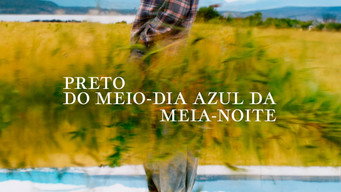 Cena de Preto do Meio-Dia Azul da Meia-Noite