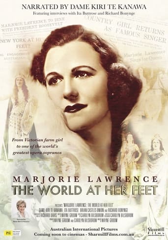 Poster för Marjorie Lawrence: The World at Her Feet